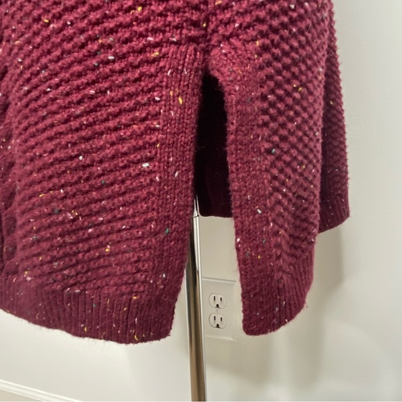 Style & Co Burgundy Duster Cardigan - Picture 6 of 14